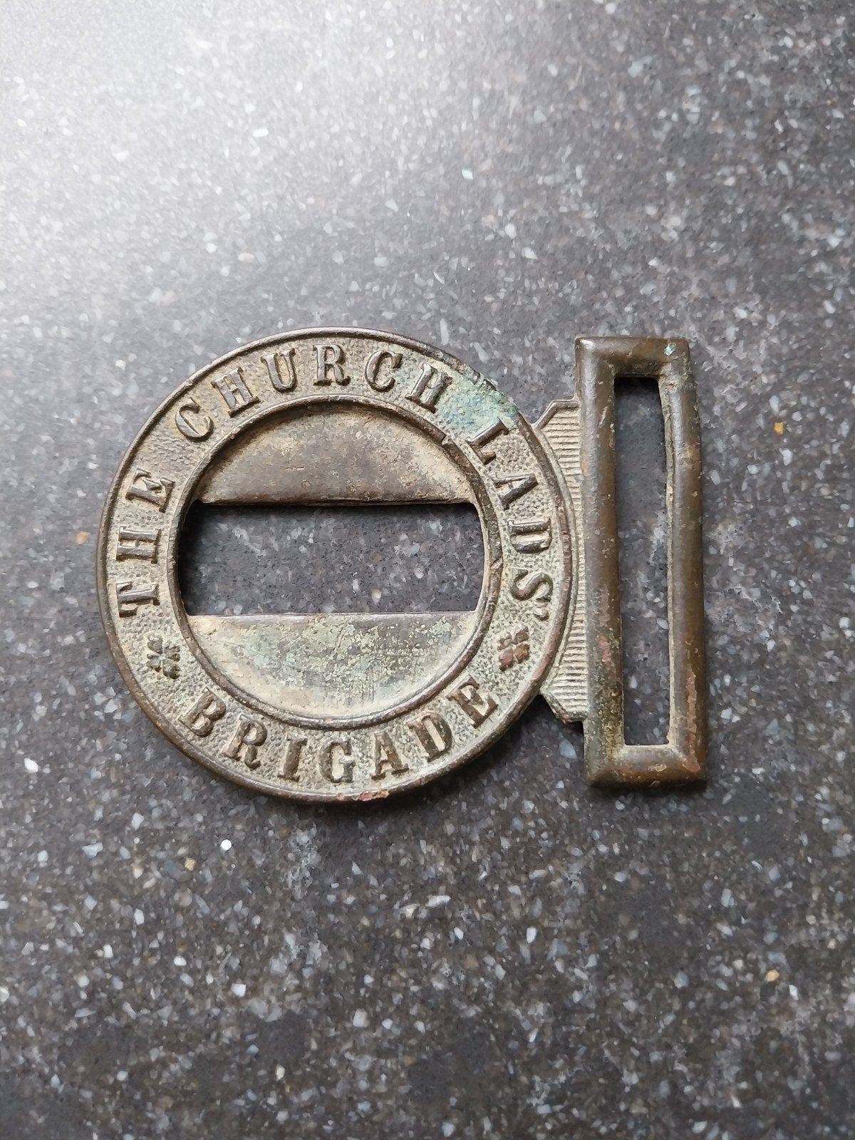 The Church Lads Brigade Buckle British WW1 Westhoek, Enlèvement ou Envoi