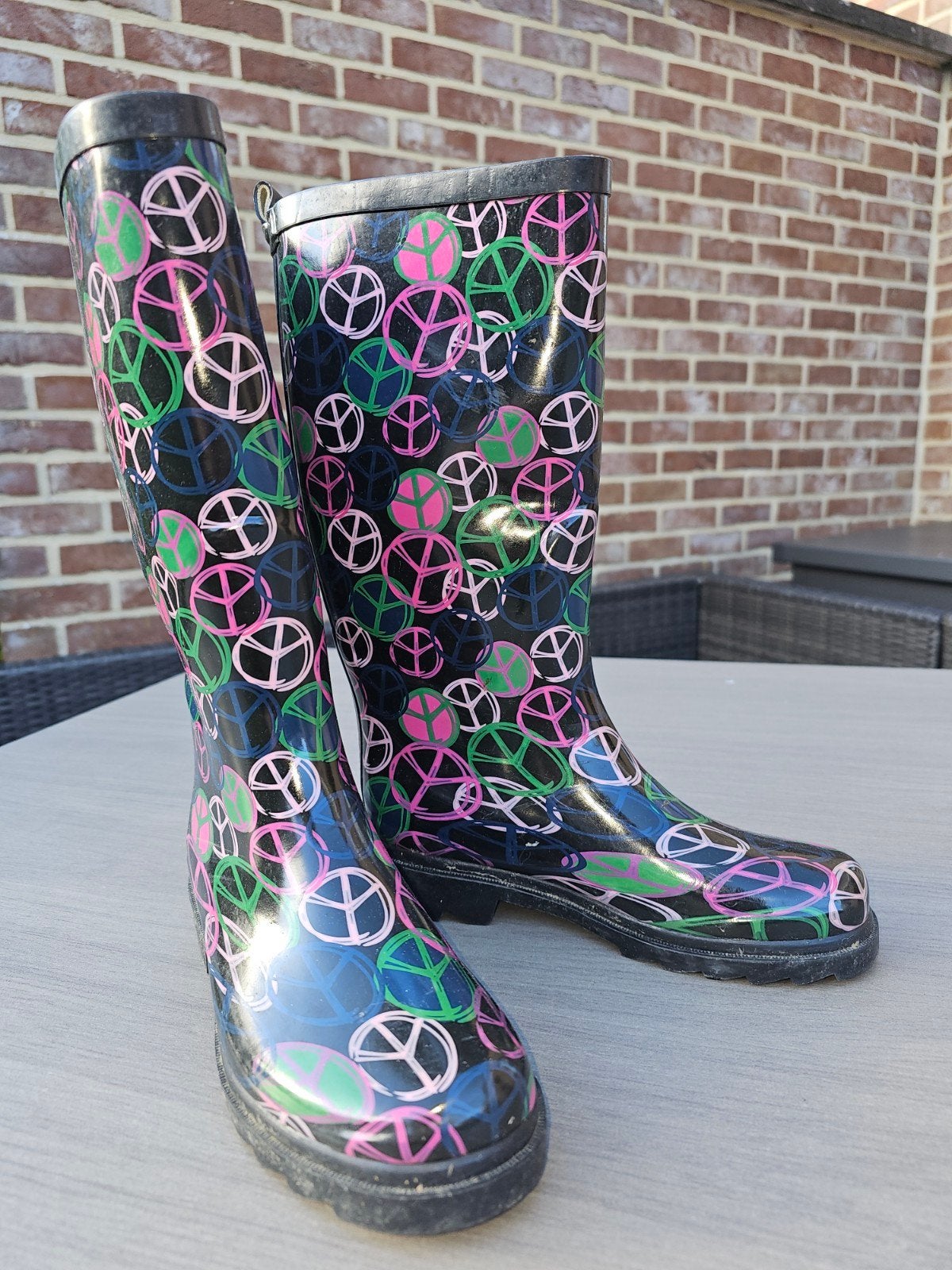 Bottes en caoutchouc taille 35, Bottes, Comme neuf, Enlèvement, Fille