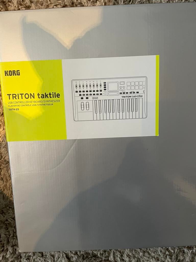 Korg Triton Taktile TRTK-25 – Nieuw in doos (ongebruikt, Muziek en Instrumenten, Ophalen, Nieuw, Korg