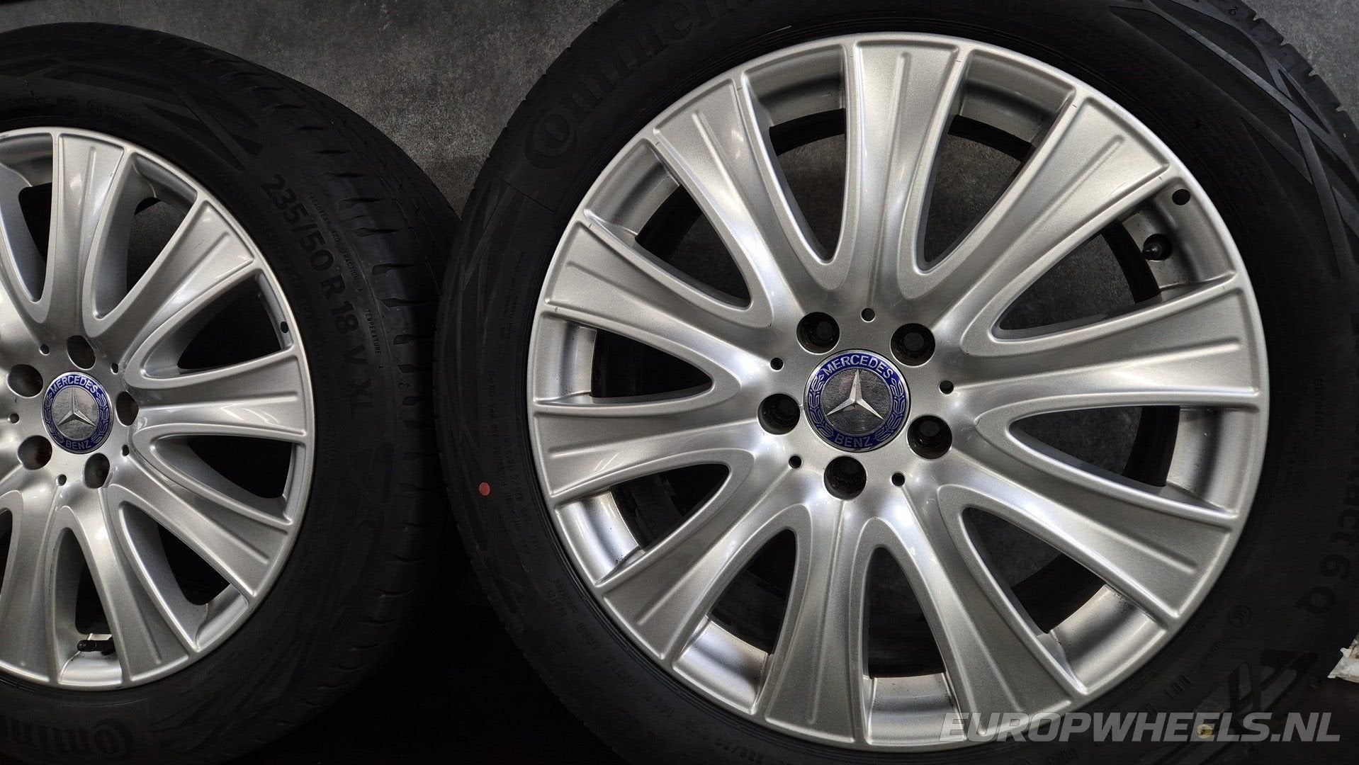 18 inch Mercedes velgen Vito Viano W639 W447 zomerbanden, 18 inch, -, -, Banden en Velgen