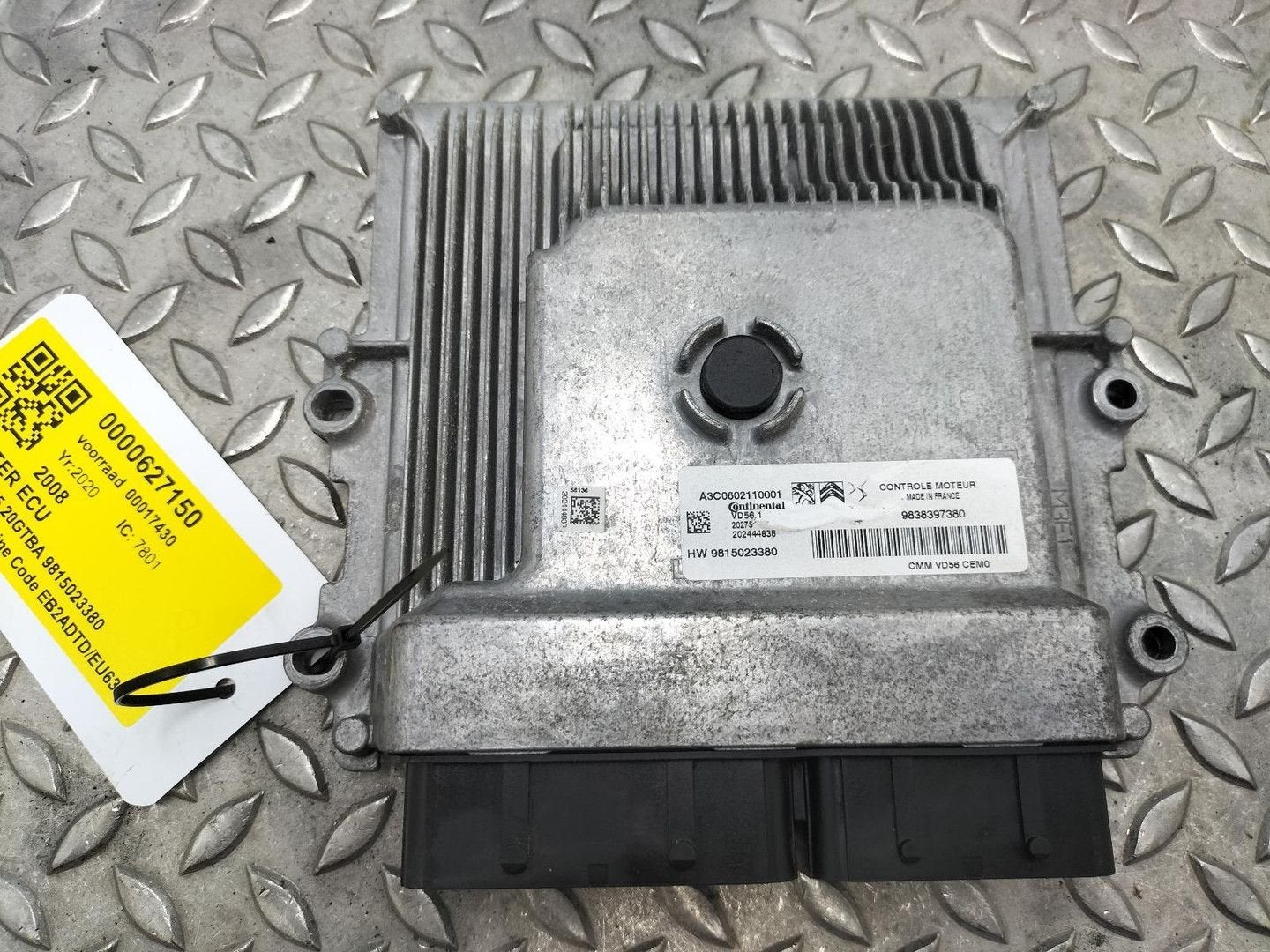 PEUGEOT 2008 P24E ALLURE PureTech130 COMPUTER ECU 2020, Enlèvement ou Envoi, Utilisé, ARN reconnu