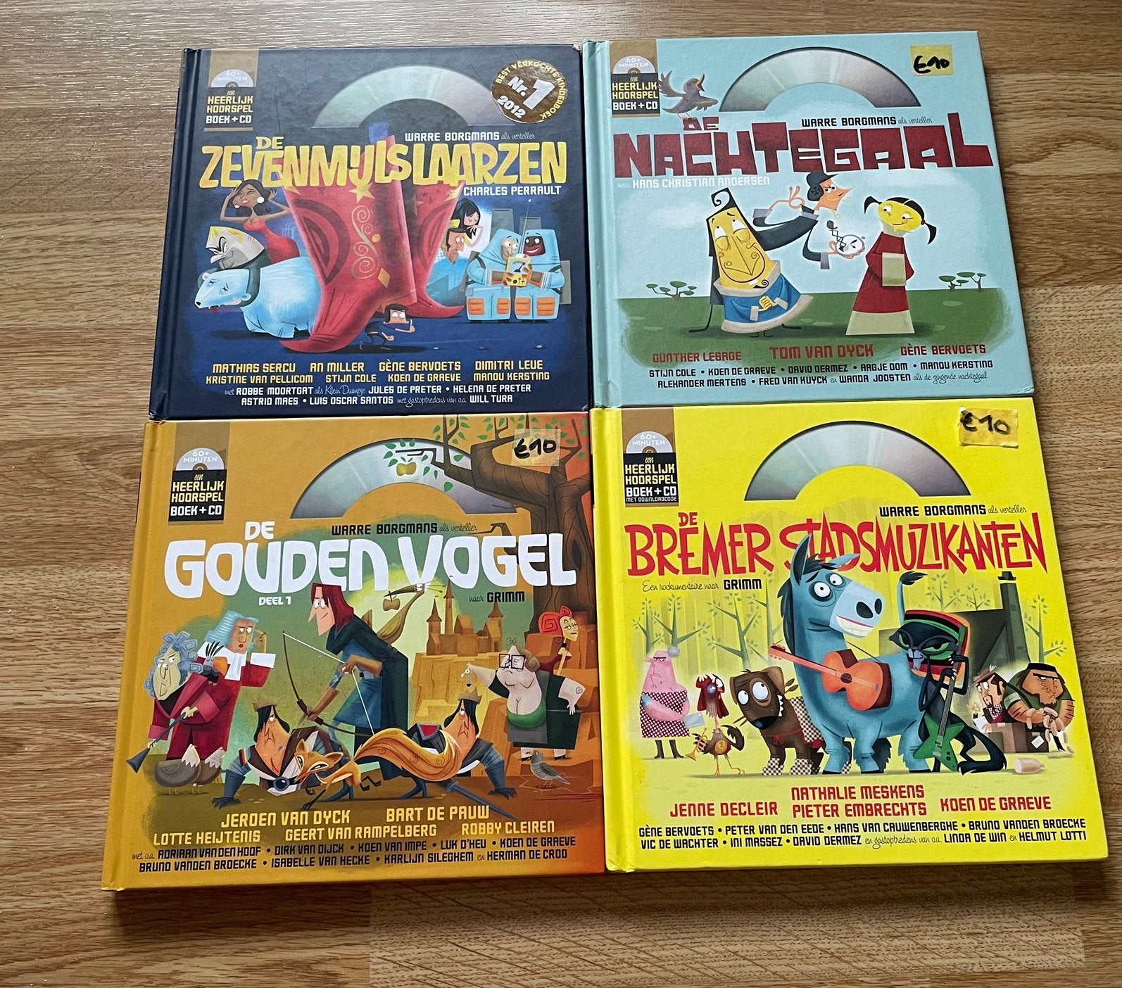 Het geluidshuis heerlijke hoorspelen boek+ cd €10/ stuk, Boeken, Luisterboeken, Ophalen of Verzenden, Cd