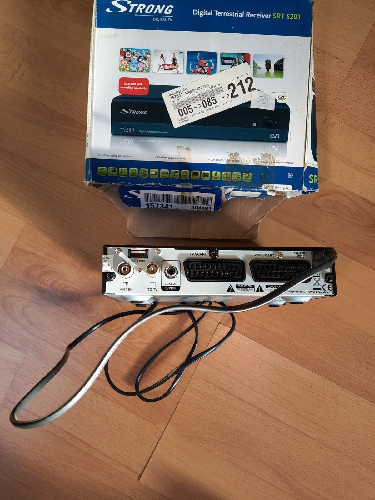 strong digitale terestrial receiver, Audio, Tv en Foto, Schotelantennes, Ophalen