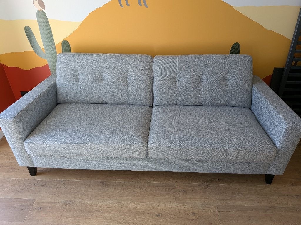 Canapé 2,5 places en tissu, 75 à 100 cm, 200 à 250 cm, Banc droit, Comme neuf