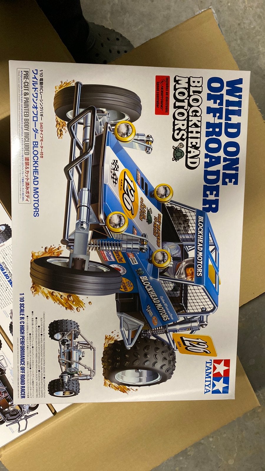 Tamiya wild one blockheads motors 58695, Hobby en Vrije tijd, Modelbouw | Radiografisch | Auto's, Elektro, Auto offroad, Nieuw