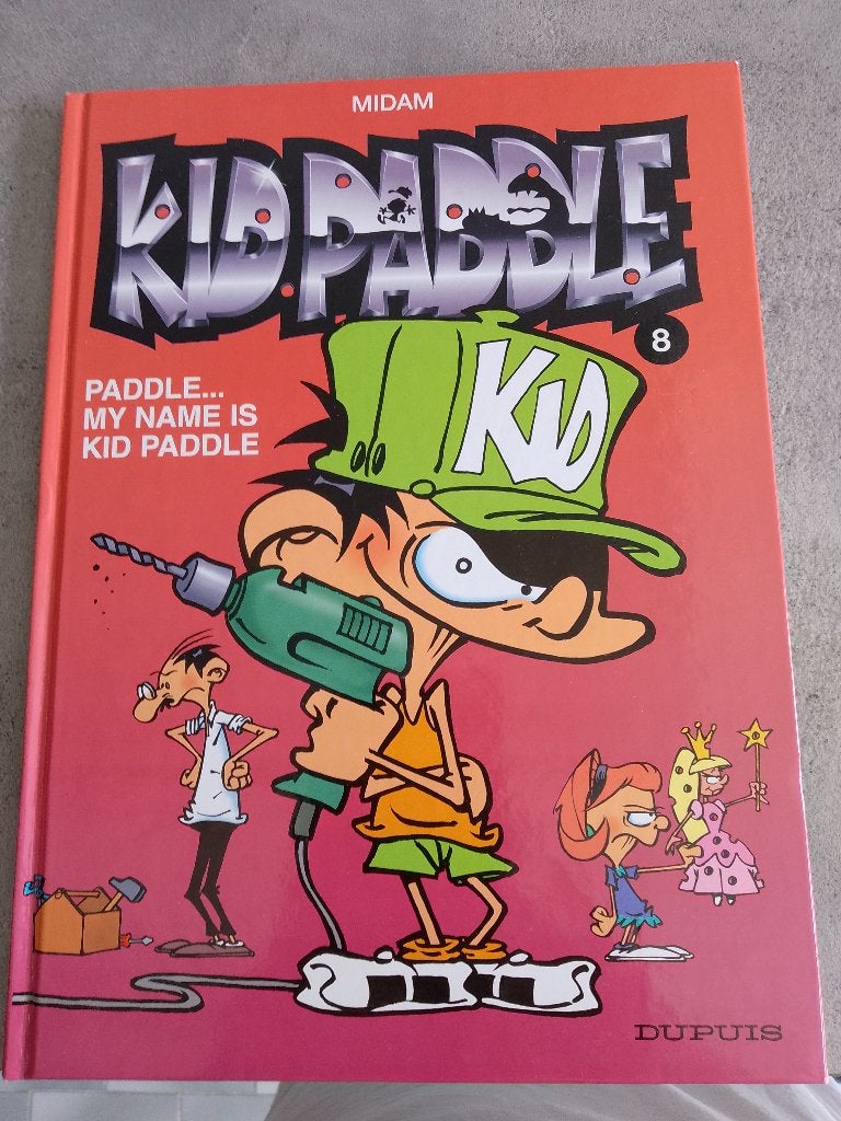 Kid Paddle "My name is kid Paddle (n8), Livres, BD, Comme neuf, Une BD, Enlèvement
