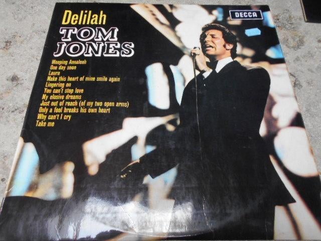 LP - Tom Jones - Delilah, Cd's en Dvd's, Vinyl | Pop, Ophalen of Verzenden, Zo goed als nieuw
