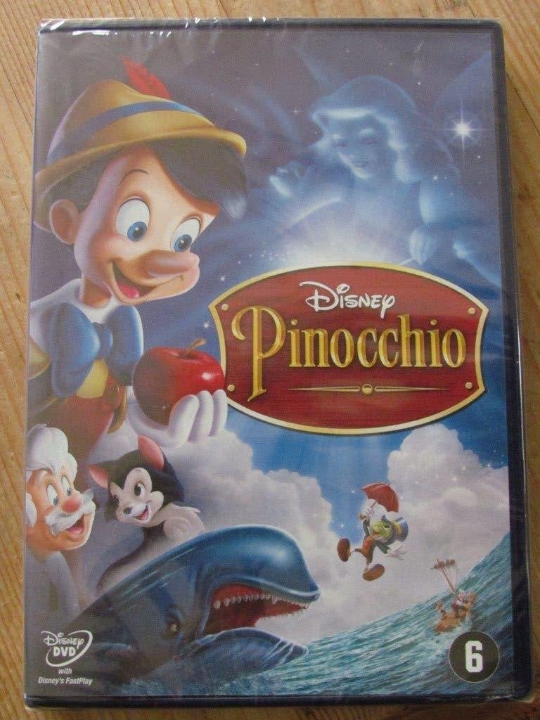 DVD Pinocchio de Walt Disney, À partir de 6 ans, Dessin animé, Néerlandais, Enlèvement