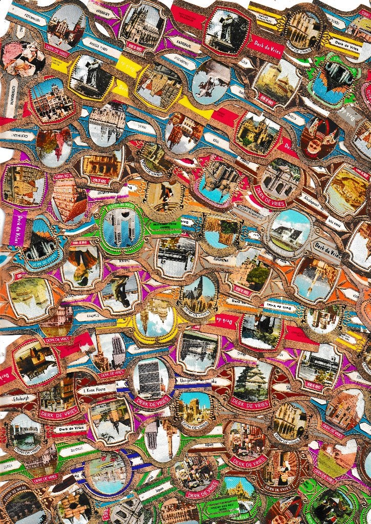 lot van 1000 stuks sigarenbandjes van Derk de Vries ,, Verzenden, Gebruikt, Sigarenbandjes