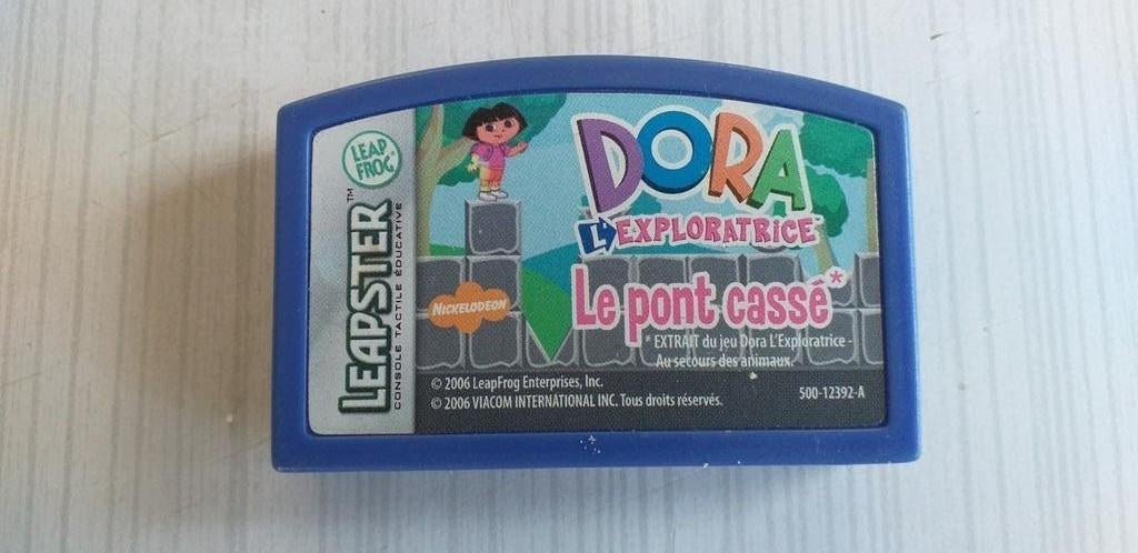dora l'exploratrice leapster, Enlèvement ou Envoi, Utilisé