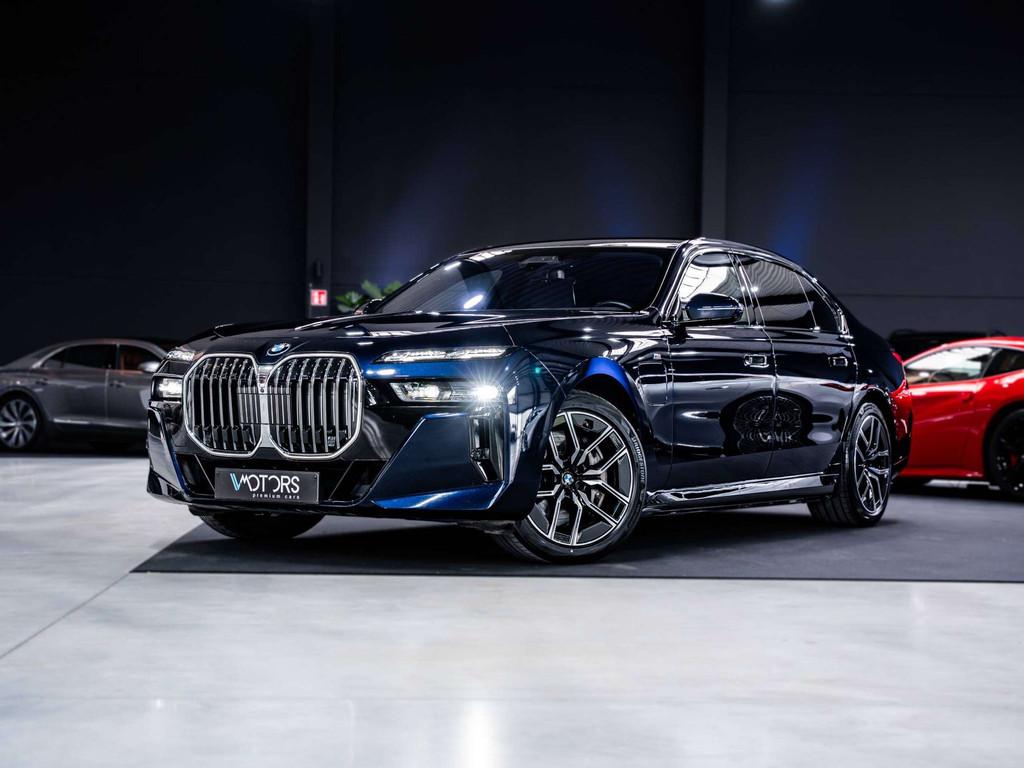 BMW 7 Serie 750 750eXAS PHEV - M-pack - Rear Seat Entertainm, Autos, BMW, Cuir, Achat, Entreprise, Noir