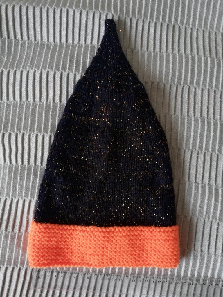 Puntmuts voor Halloween kind 6-12 jaar , nieuw, Ophalen of Verzenden, Nieuw, Jongen of Meisje, Muts