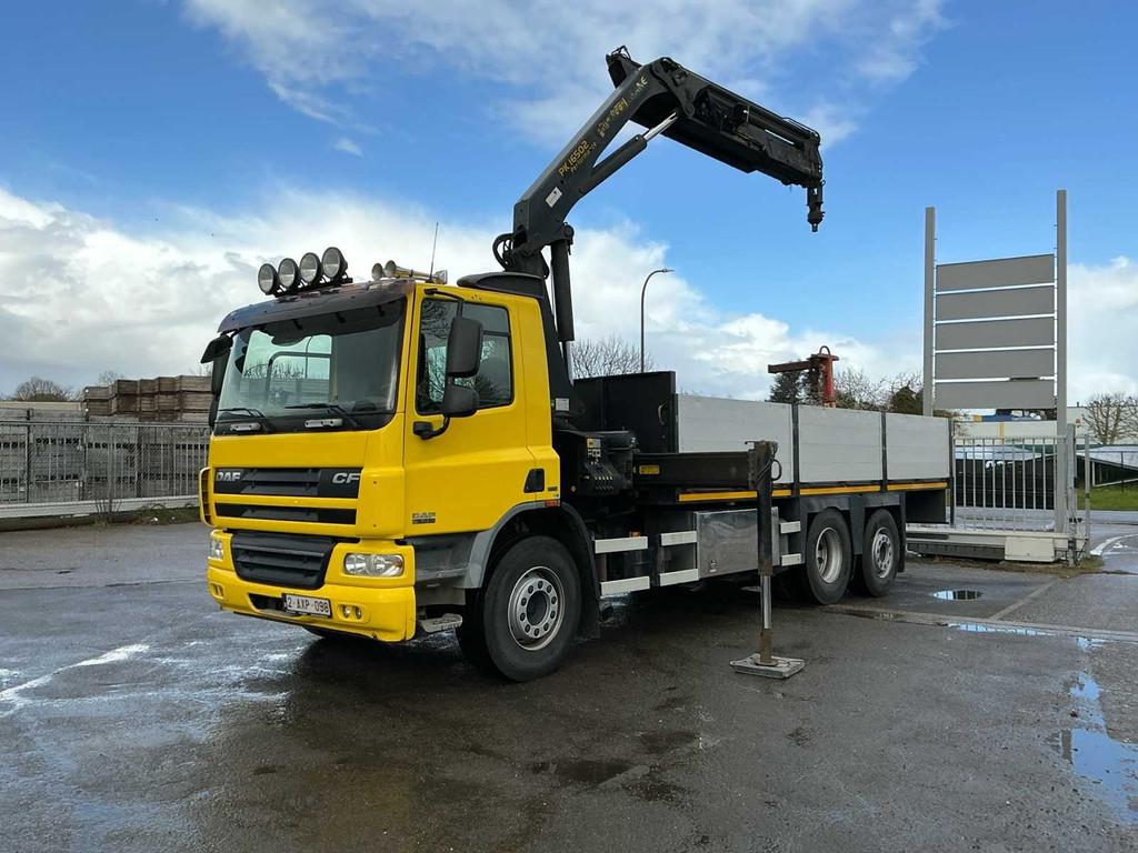 DAF CF 2009 Kraanwagen met Palfinger PK16502, Overige brandstoffen, Bedrijf, DAF, Te koop