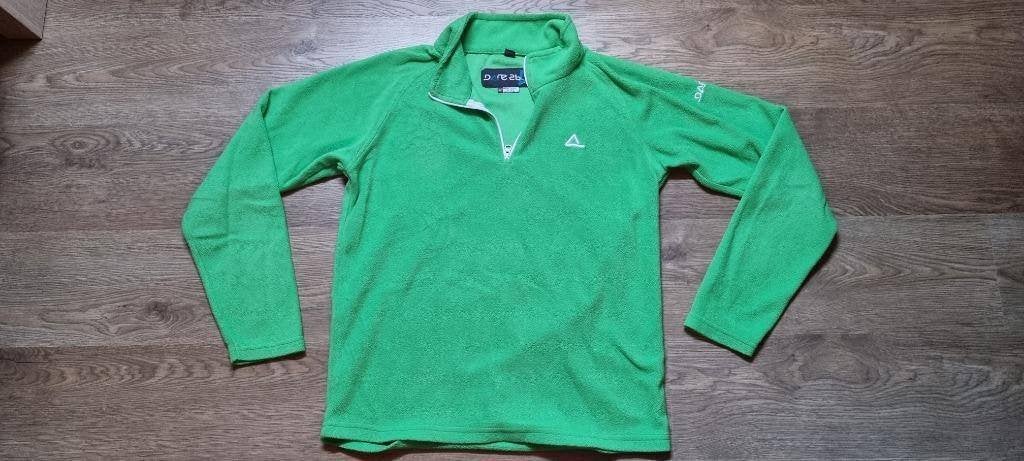 groene fleece ski trui Dare 2B maat 158 - 164, Sport en Fitness, Skiën en Langlaufen, Ophalen of Verzenden, Gebruikt, Ski, Kleding