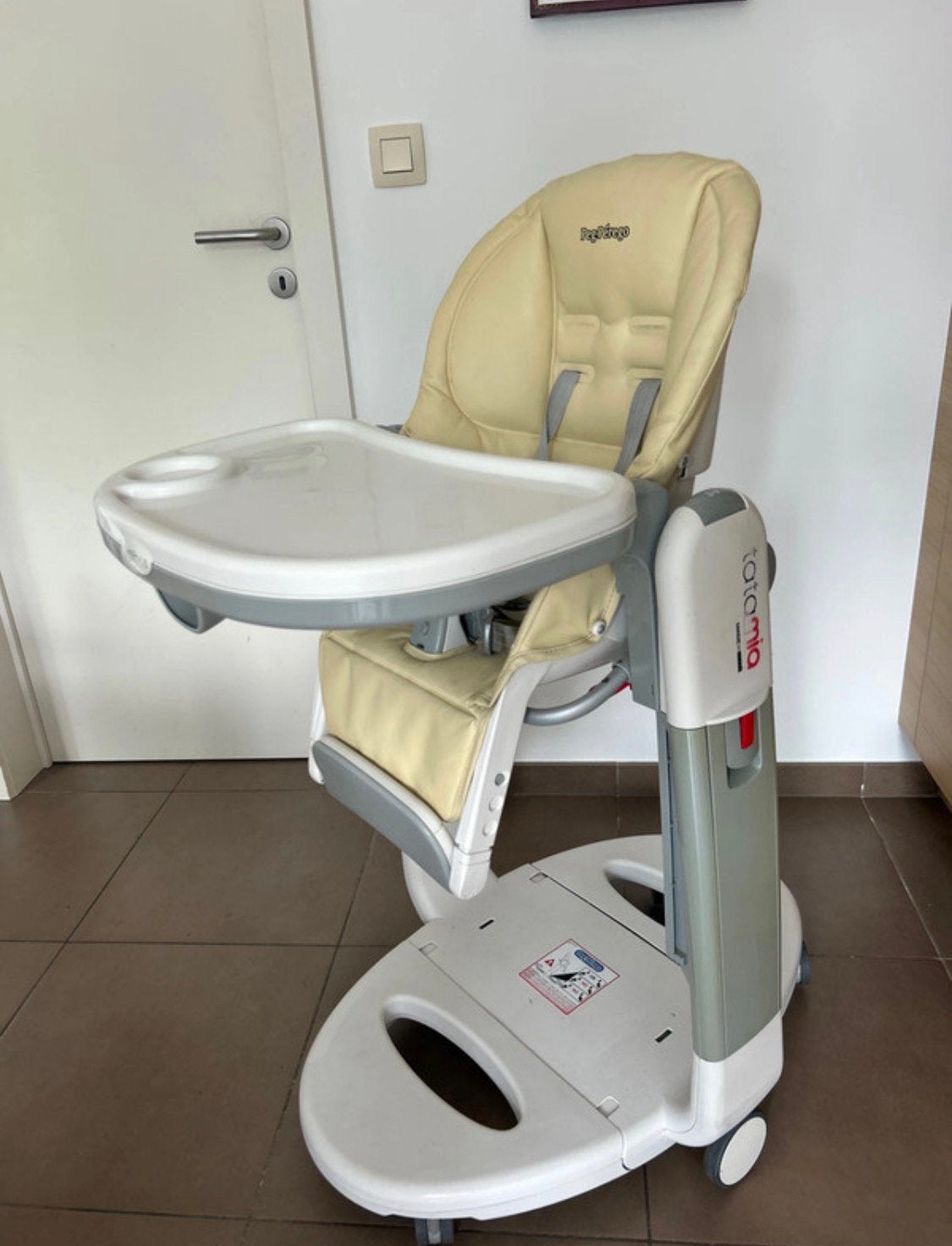Chaisse haute Peg-Pérego Tatamia, Enfants & Bébés, Enlèvement, Utilisé, Autres types
