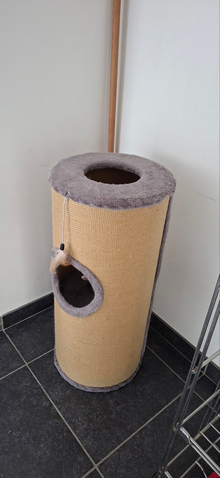 kattenkrabpaal - zo goed als nieuw, Animaux & Accessoires, Meubles griffoirs pour chats, Enlèvement, Comme neuf, Baril à gratter