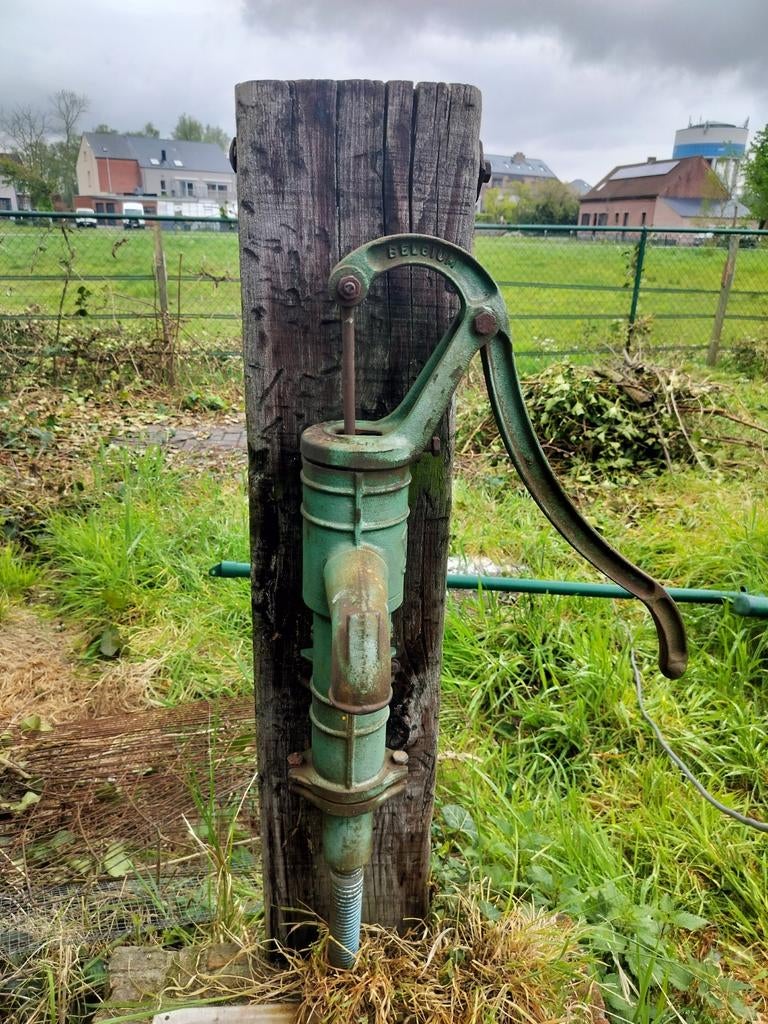 Waterpomp, Ophalen
