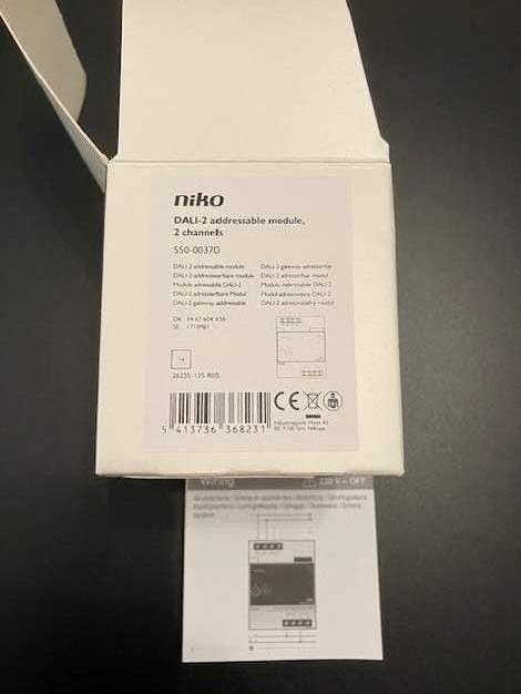 Niko Dali 2 adresseerbare module 550-00370, Ophalen, Nieuw
