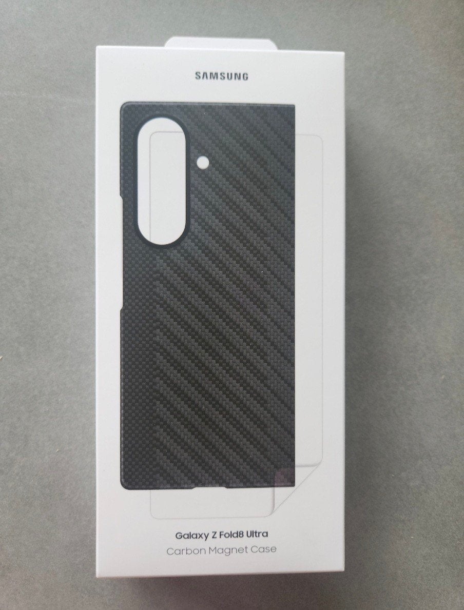 Samsung Fold8 Ultra Carbon Magnet Cover, Telecommunicatie, Mobiele telefoons | Hoesjes en Screenprotectors | Samsung, Ophalen