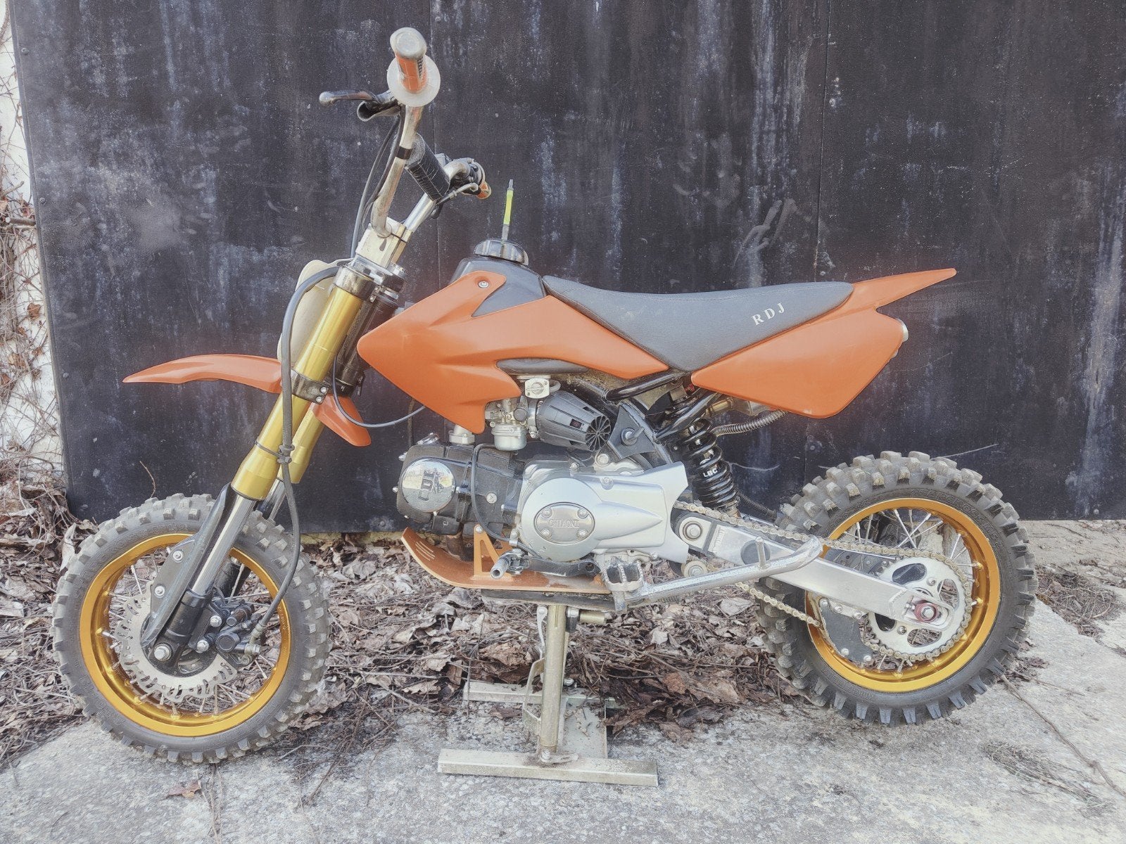 Dirt Bike/Pit Bike Chiaoni 125cm3 / 4 temps, Ophalen, 1 cilinder