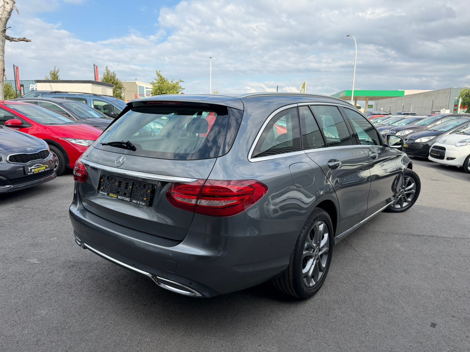 Mercedes Benz C180 CDI *AUTOMAAT * Cruise | Gps | GARANTIE |, Autos, Cuir, Argent ou Gris, Achat, Euro 6