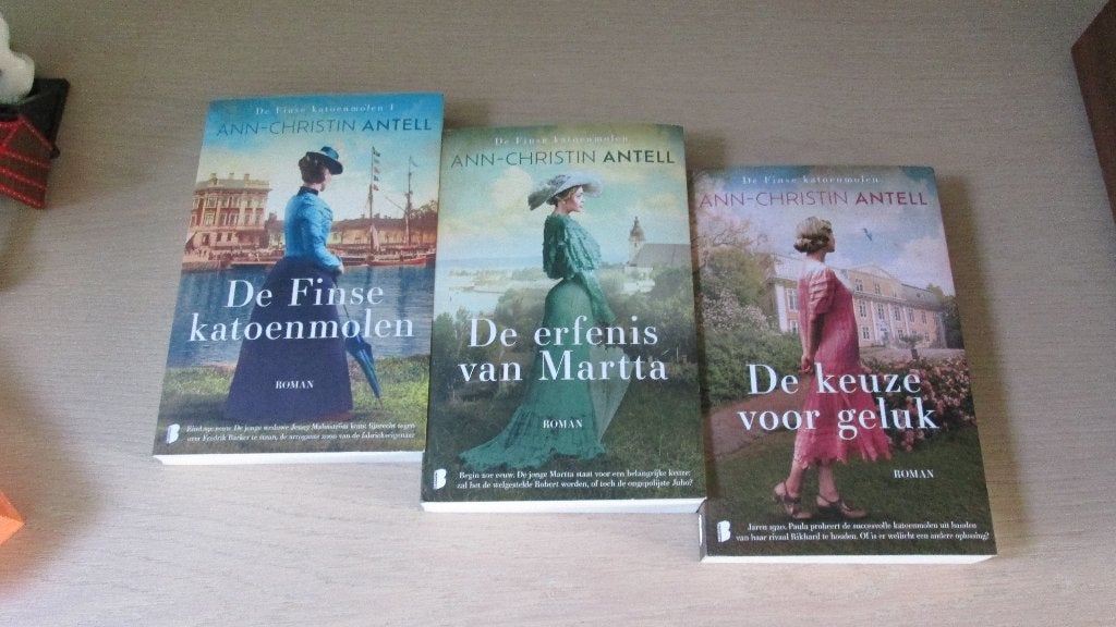 Trilogie De Finse katoenmolen (Ann-Cristin Antell), Ophalen, Zo goed als nieuw, Ann Cristin Antell)