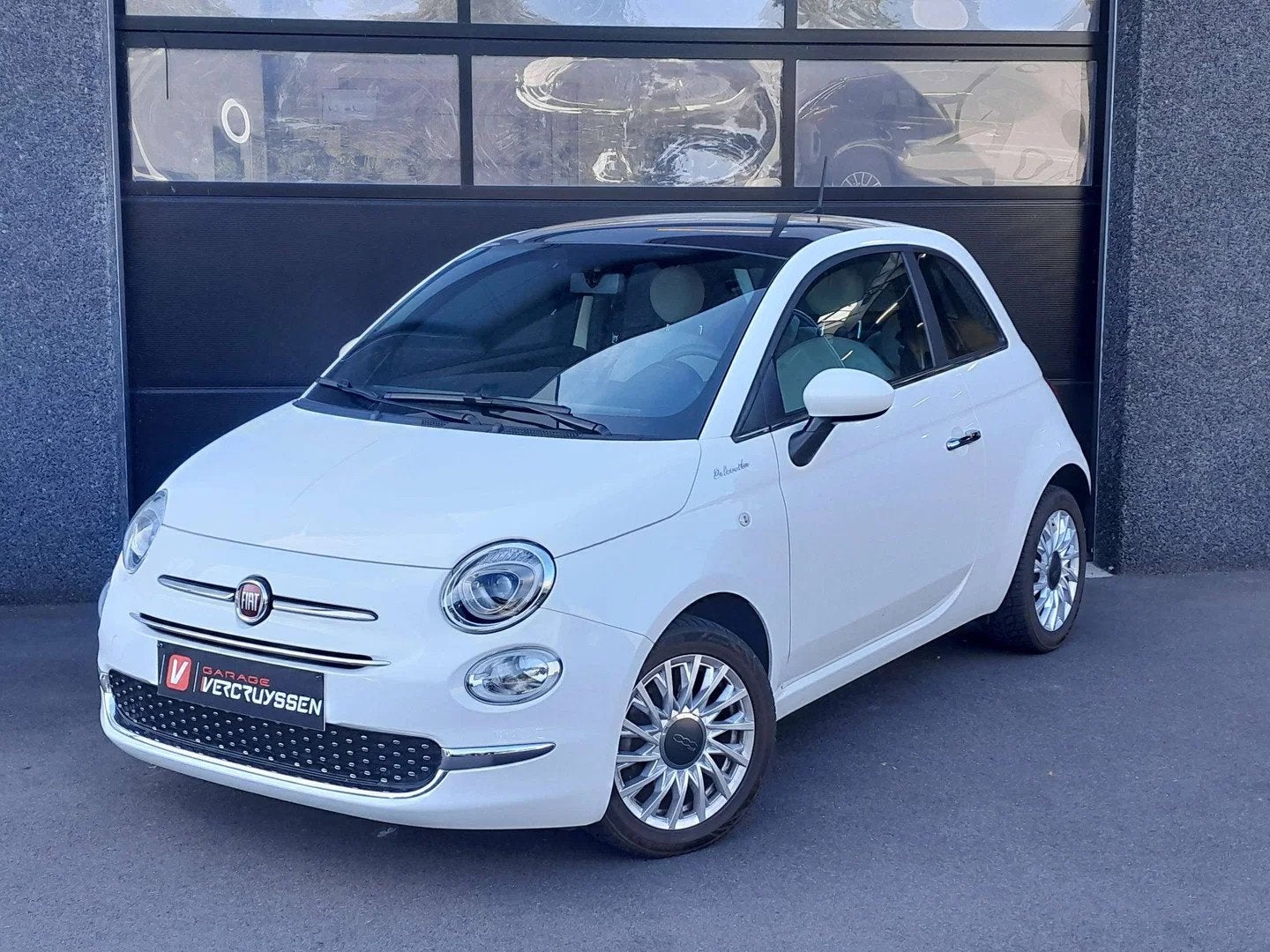 Fiat 500 500 1.0i MHEV Dolcevita (bj 2021), Auto's, 4 zetels, Gebruikt, Euro 6, Wit