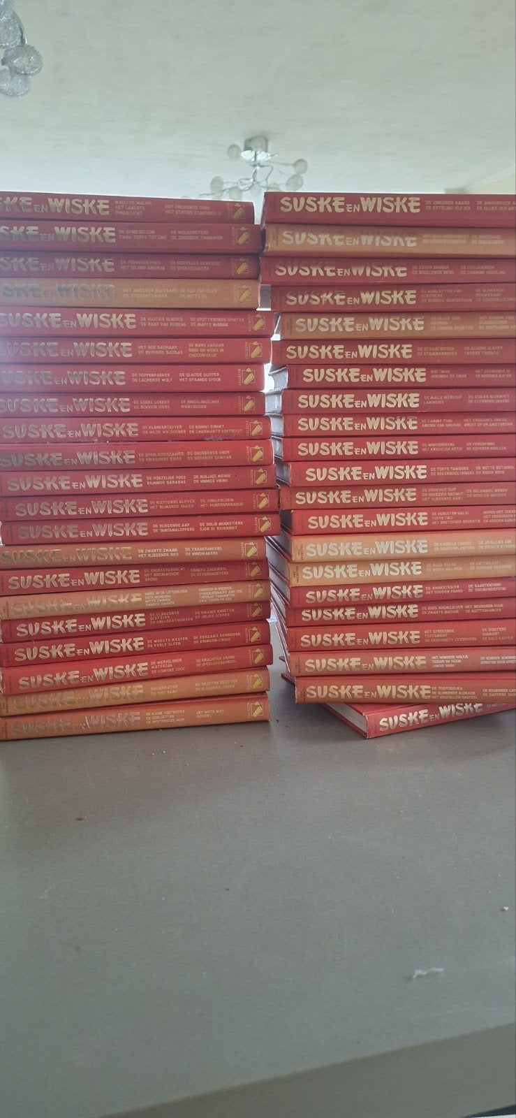 collectie suske en wiske, Boeken, Ophalen