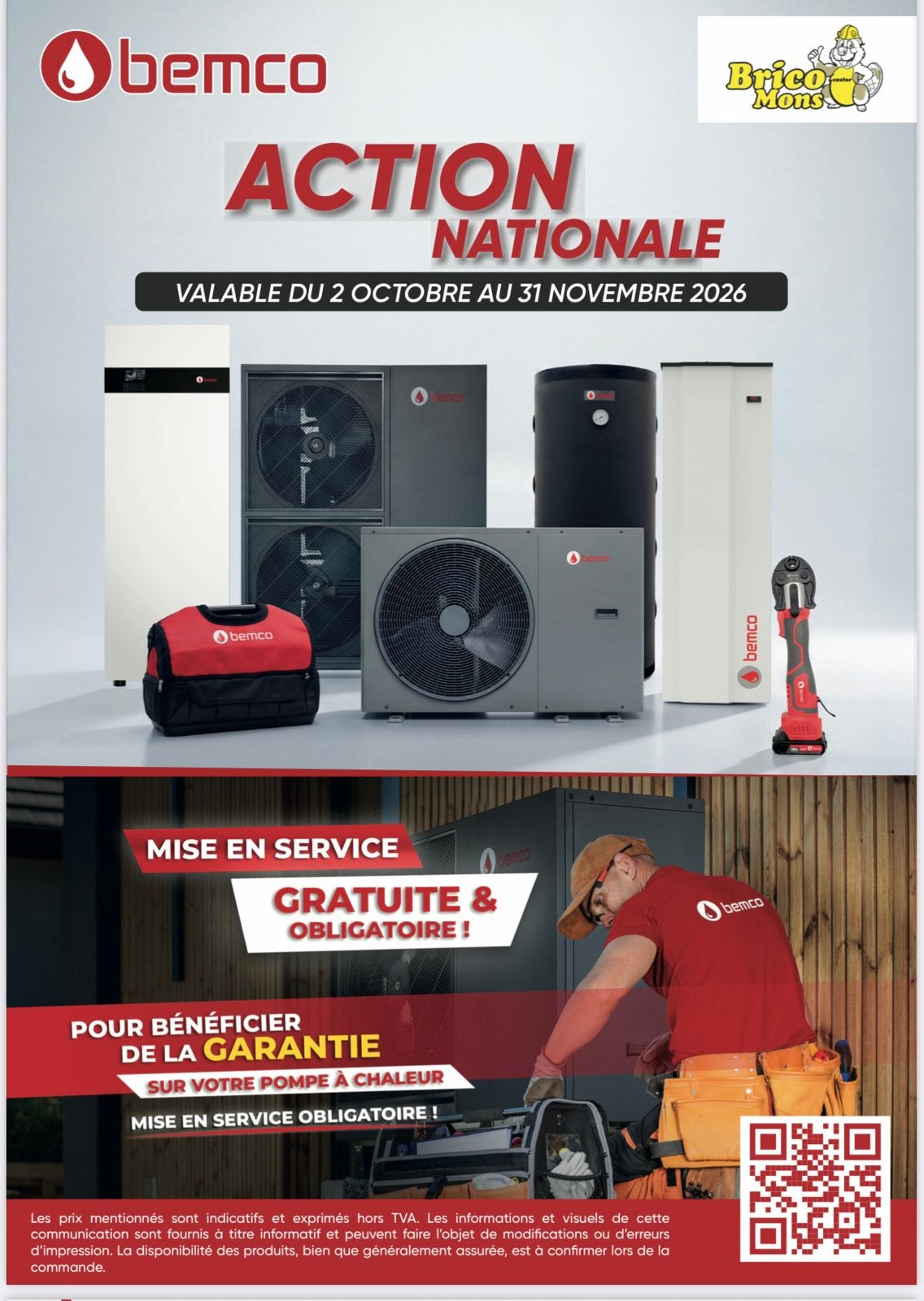 🔥Pompes à chaleur MONOBLOC, Chauffe-eau thermodynamiques✅, Enlèvement, Neuf