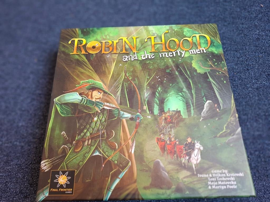 Kickstarter gezelschapsspel Robin Hood Nieuw, Vijf spelers of meer, Ophalen of Verzenden, Nieuw, Final frontier games