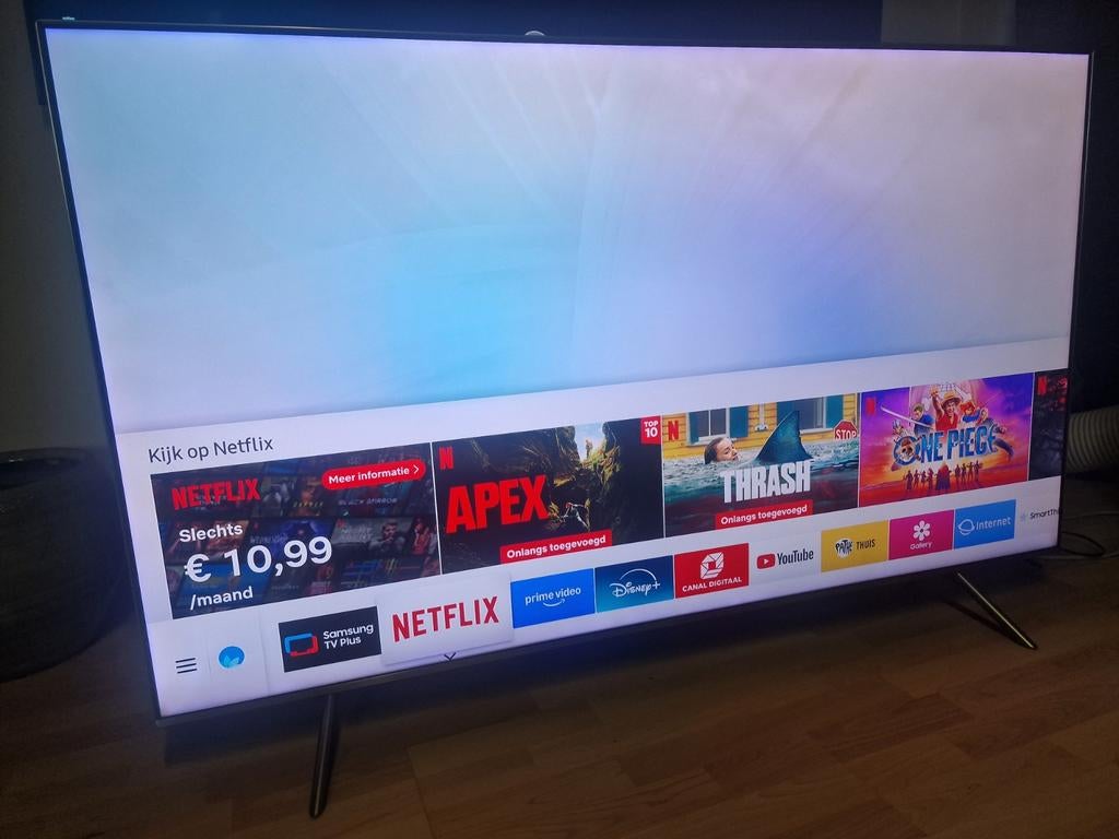 Samsung Qled Tv 65" 4k 120hz, Wi-Fi, Ophalen, QLED, 120 Hz, Zo goed als nieuw