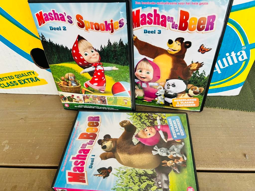 Masha & De Beer 1-2-3, Ophalen of Verzenden, Zo goed als nieuw