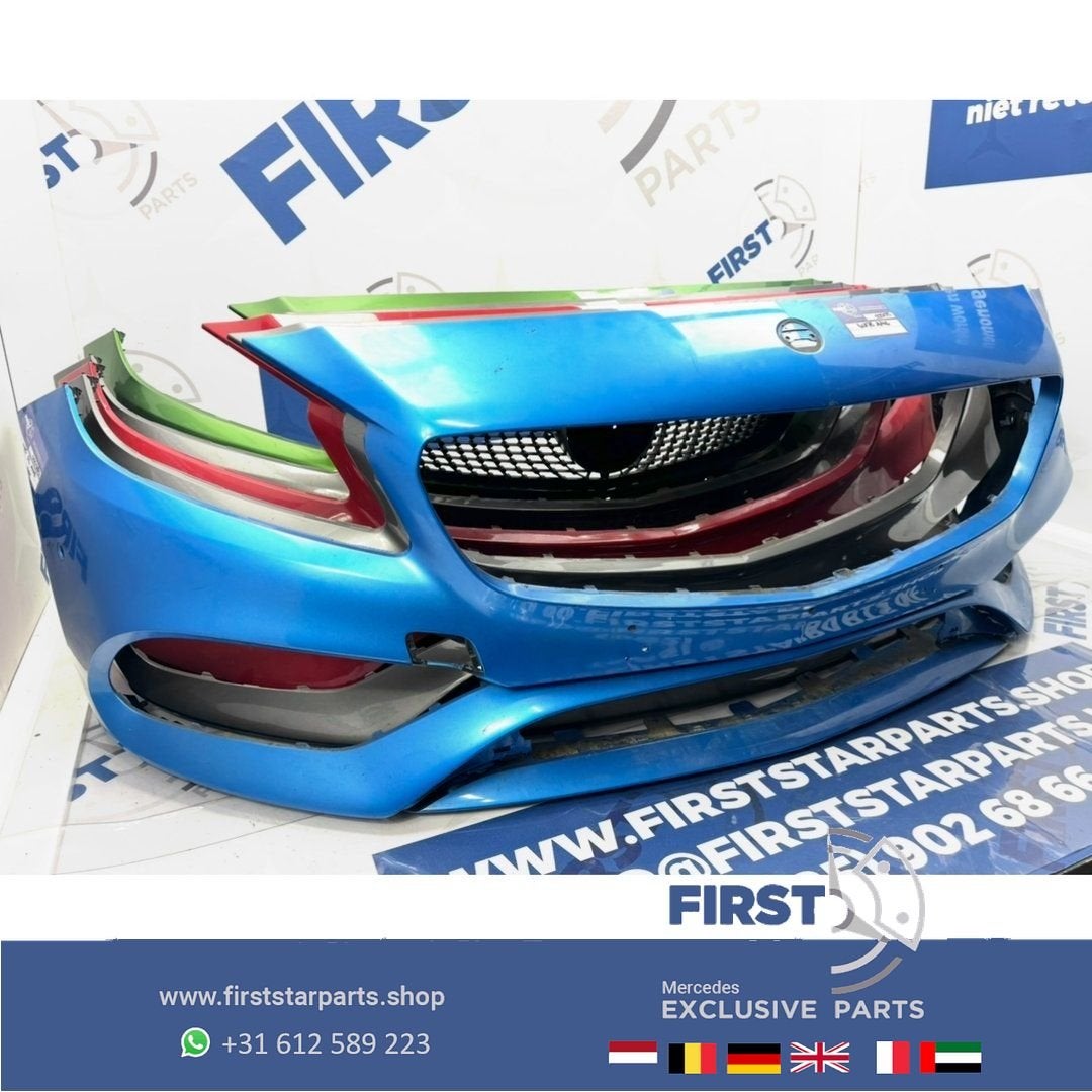 W176 BUMPER Facelift AMG Voorbumper 2013-2019 ROOD WIT ZWART, Autos : Pièces & Accessoires, Utilisé, -, Avant, -