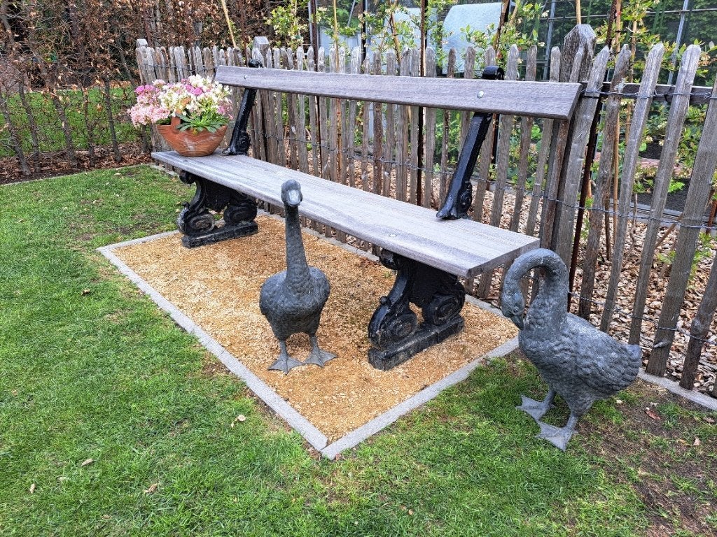 tuinbank, Tuin en Terras, Ophalen, Gebruikt, Hout