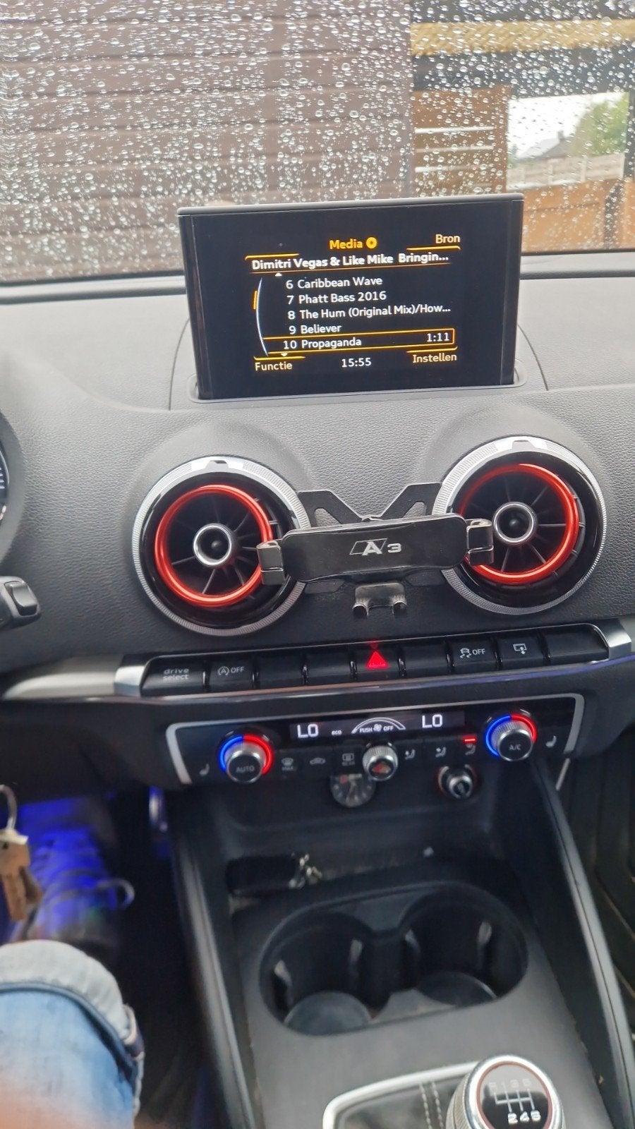 audi s3 van 2015, Cuir, Euro 6, Boîte manuelle, Noir