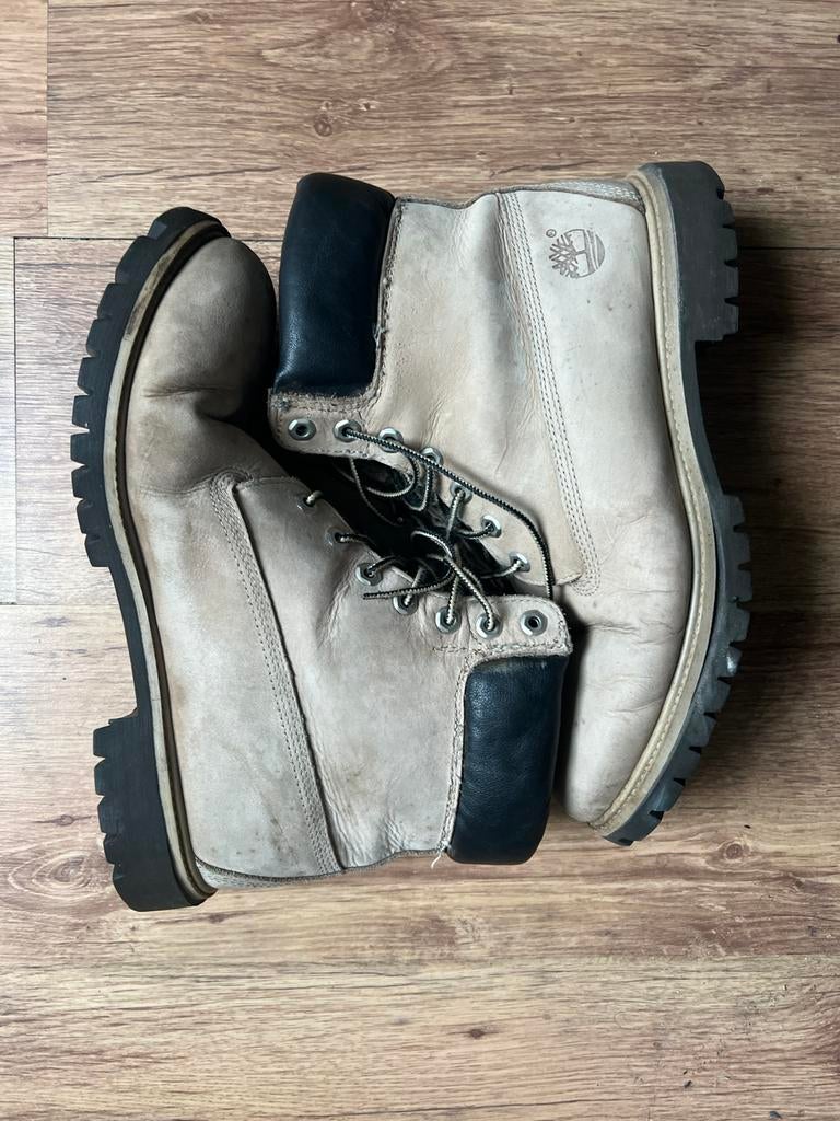 Timberlands beige 45, Bricolage & Construction, Enlèvement ou Envoi, Utilisé