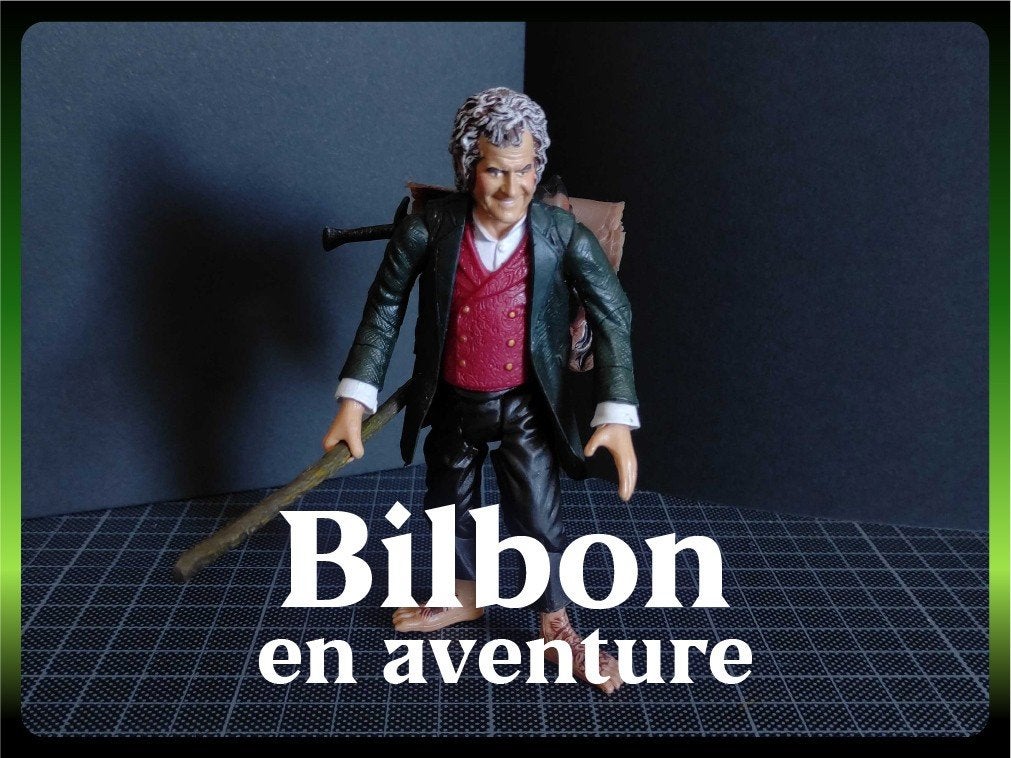 ToyBiz LOTR |  Bilbon en aventure (2003), Enlèvement, Comme neuf, Figurine