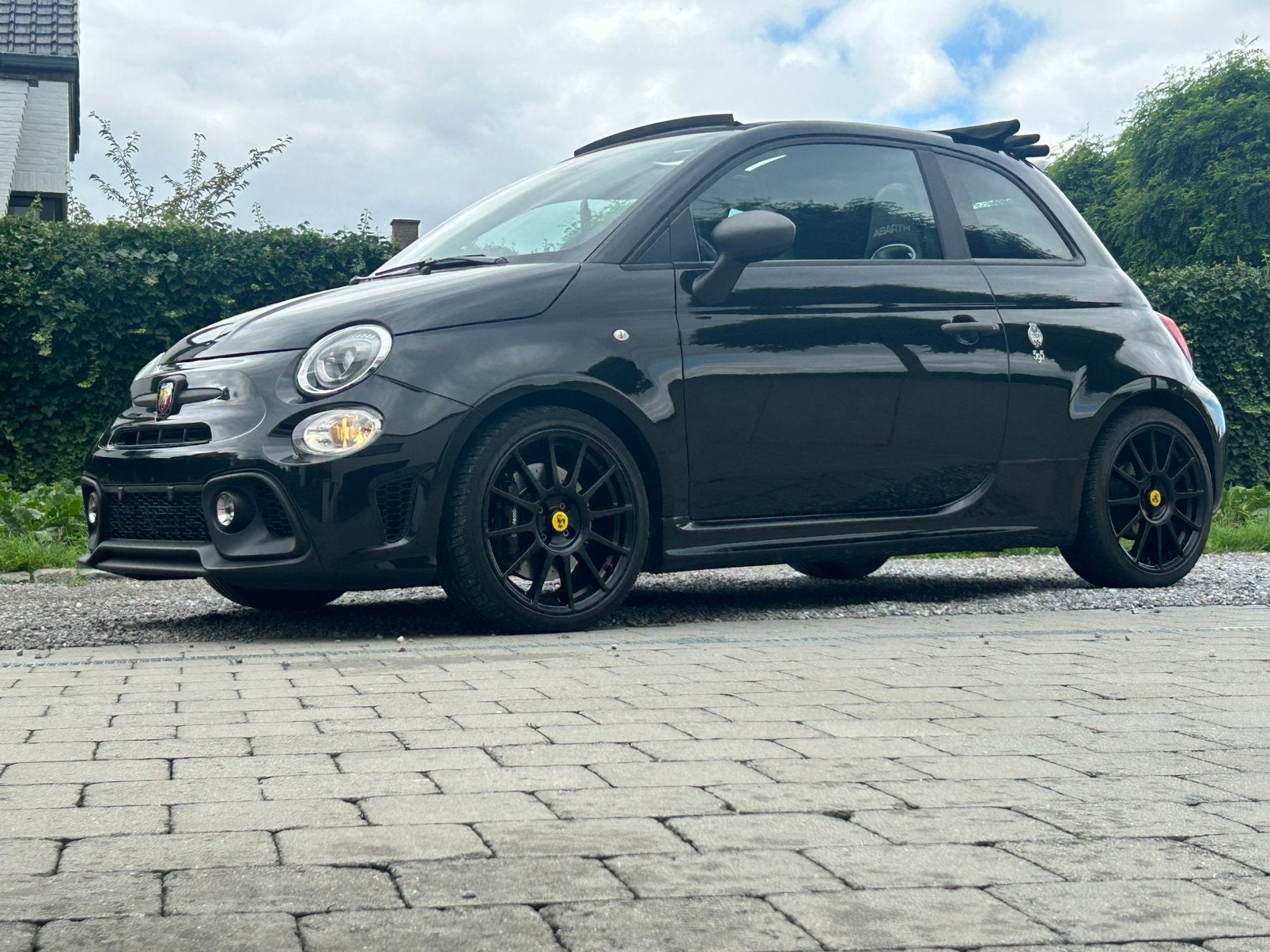 Fiat 595c abarth cabrio competizione, Auto's, Abarth, Voorwielaandrijving, 4 zetels, 4 cilinders, Cabriolet