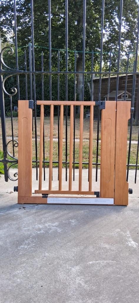 veiligheidshekje voor trap of deur, Ophalen, Gebruikt, Hout, Klemhekje