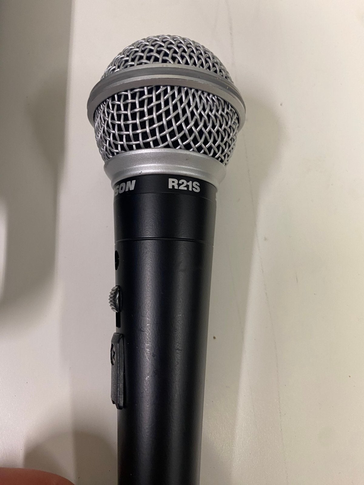 2x Samson microfoon – R21S + Q4, Musique & Instruments, Enlèvement ou Envoi, Comme neuf