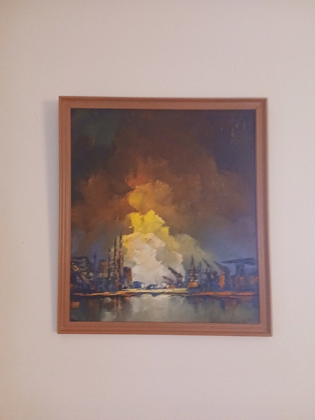 Sfeervol, expressief havengezicht – Leo Jordaens (1944–2000), Antiquités & Art, Enlèvement