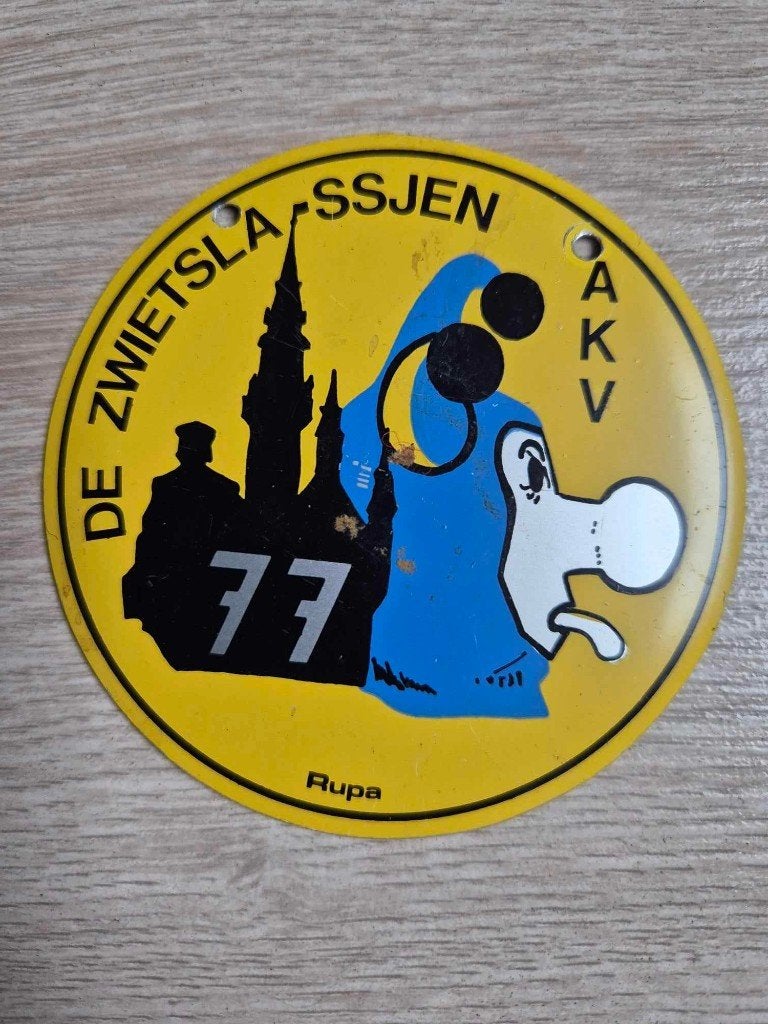 Carnaval Aalst medaille De Zwietslassjen 1977, Ophalen of Verzenden