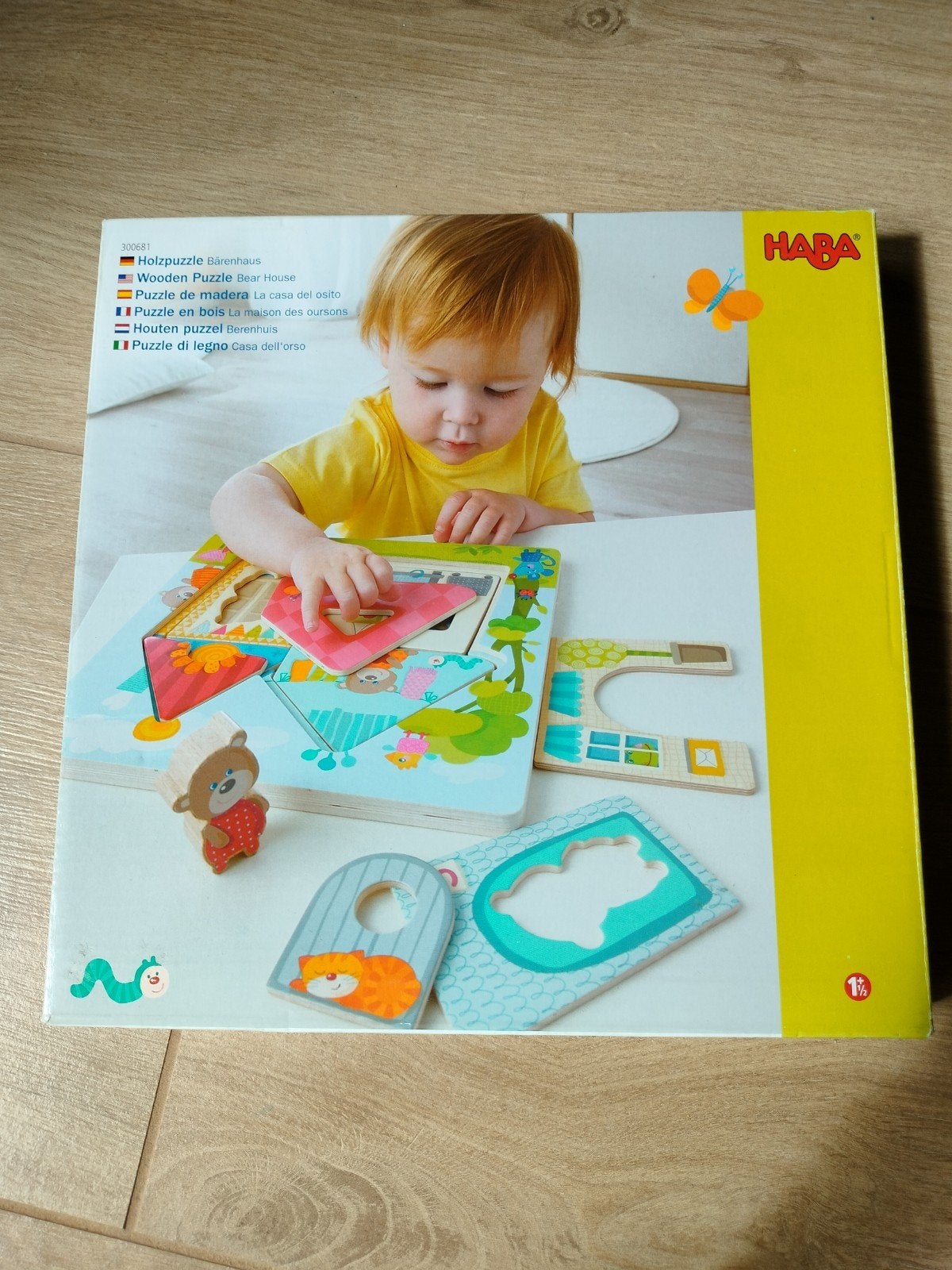 Herenhuis puzzel Haba, Ophalen