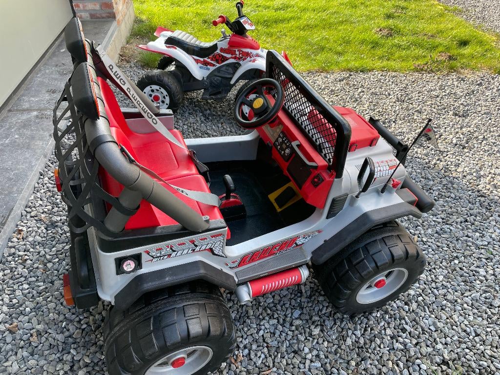 Peg Perego, elektrische Jeep en quad, Ophalen, Gebruikt