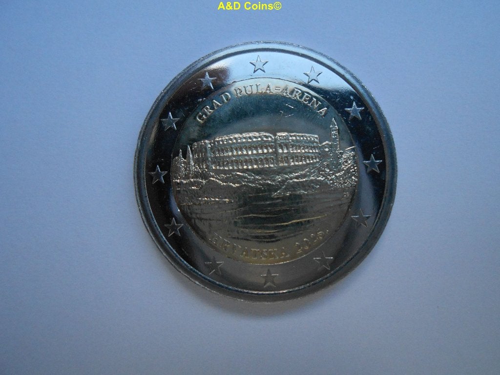 Kroatie 2 Euro cc 2025, Postzegels en Munten, Munten | Europa | Euromunten, Verzenden, Overige landen, 2 euro, Losse munt