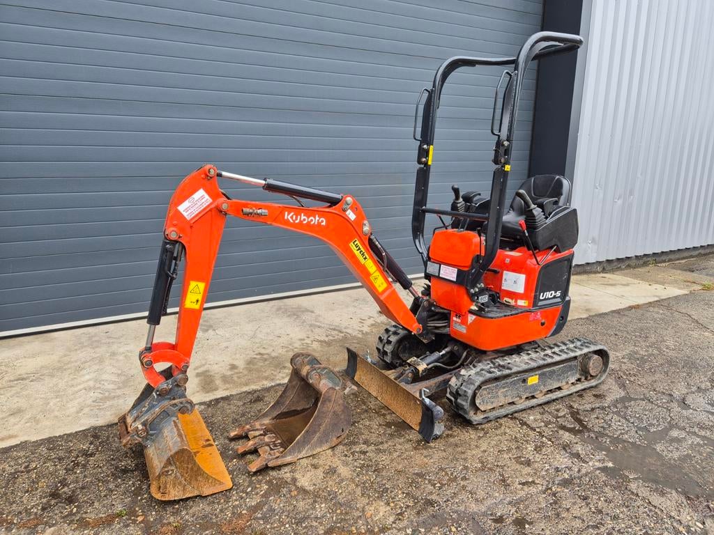 Kubota U10-5 Minigraver Graafmachine, Ophalen