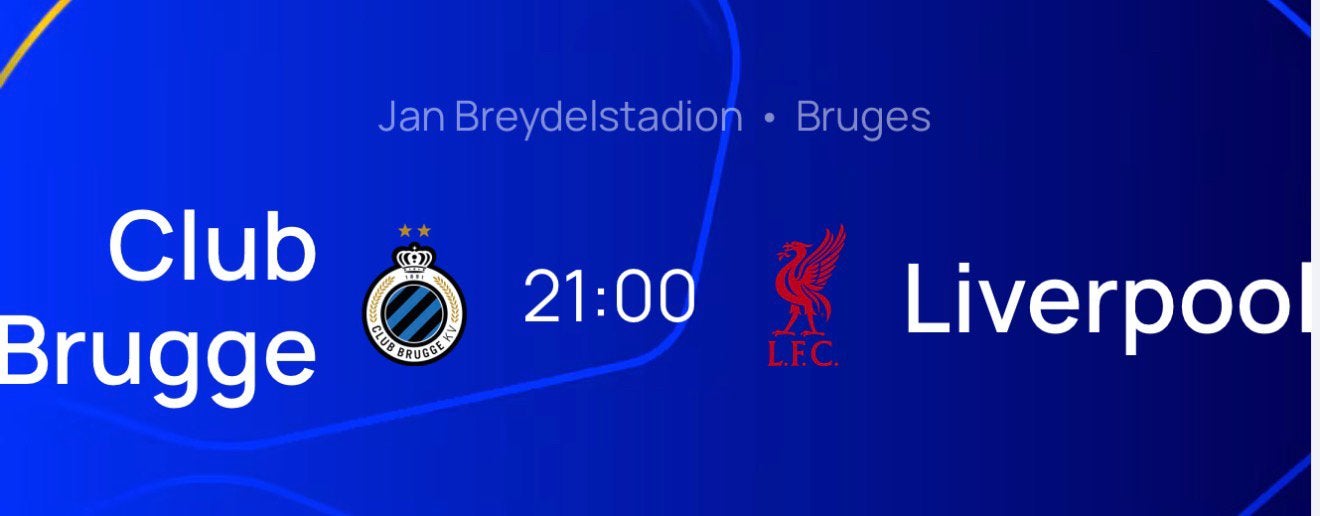 Ticket UCL – Club Brugge vs Liverpool, Enlèvement, Comme neuf