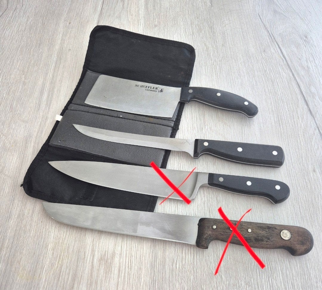 Keukenmessen, Huis en Inrichting, Ophalen, Gebruikt