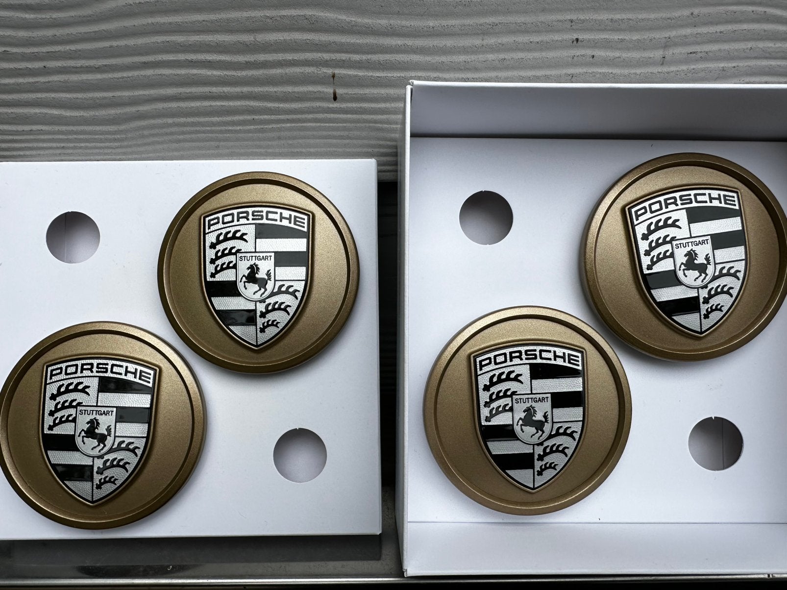 Porsche centre-caps, Ophalen, Voor, Porsche