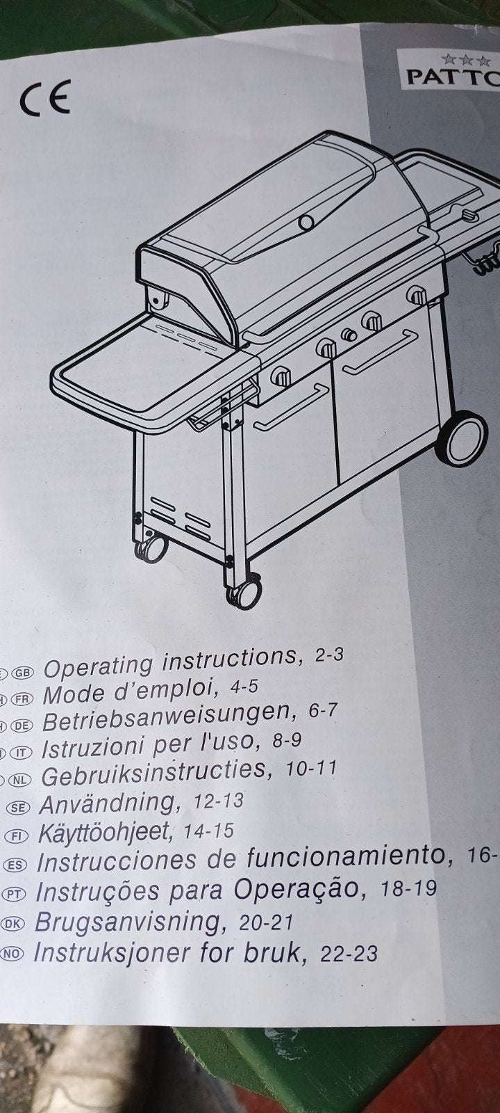 Patton barbecue. Zwart. 30*90*80 cm., Jardin & Terrasse, Barbecues électriques, Enlèvement